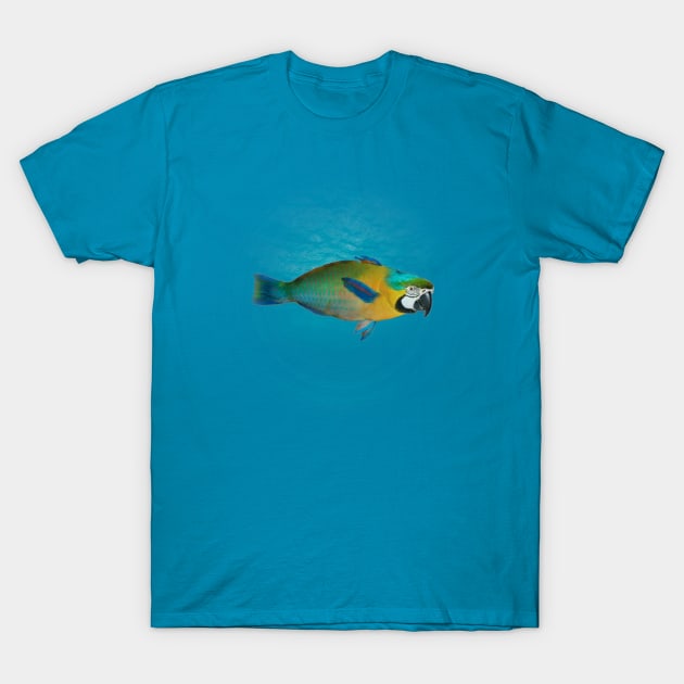 Parrotfish T-Shirt by Manatee Max